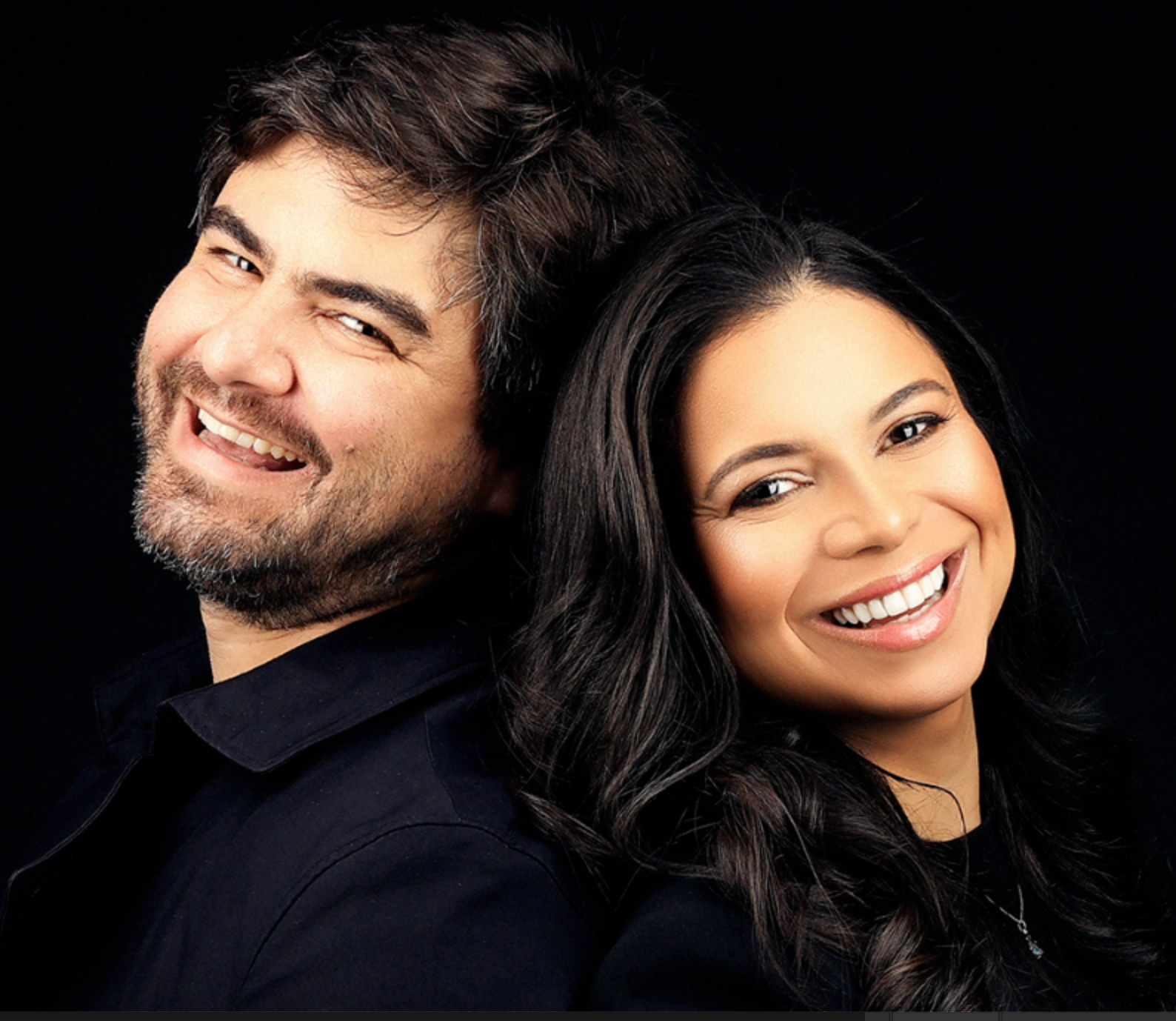 Rafaela e Dimas, fundadores da FrameU e do Studio75